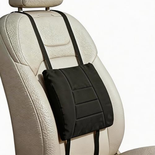 Big Hippo Orthopedic Seat Cushion for Office Chair & Car | Premium Memory Foam, Tailbone & Sciatica Pain Relief, Ergonomic Posture Support, Long Sitting, Driving & Wheelchair