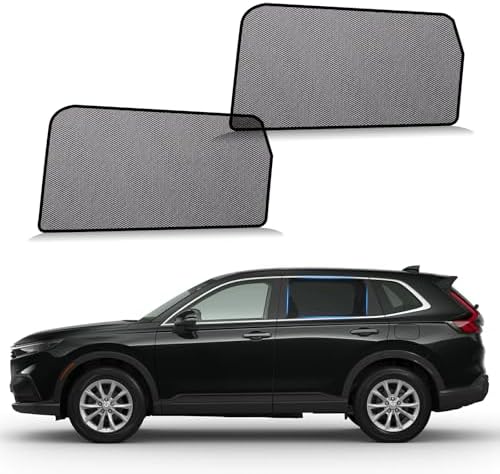 ZATOOTO Car Window Shades Honda CRV 2023-2025 for Rear Window 2Pack car Shades for Back Windows Baby & Pet | Blocks 99% UV Rays & Heat | Breathable Mesh for Privacy & Bug Protection | Camping & Travel