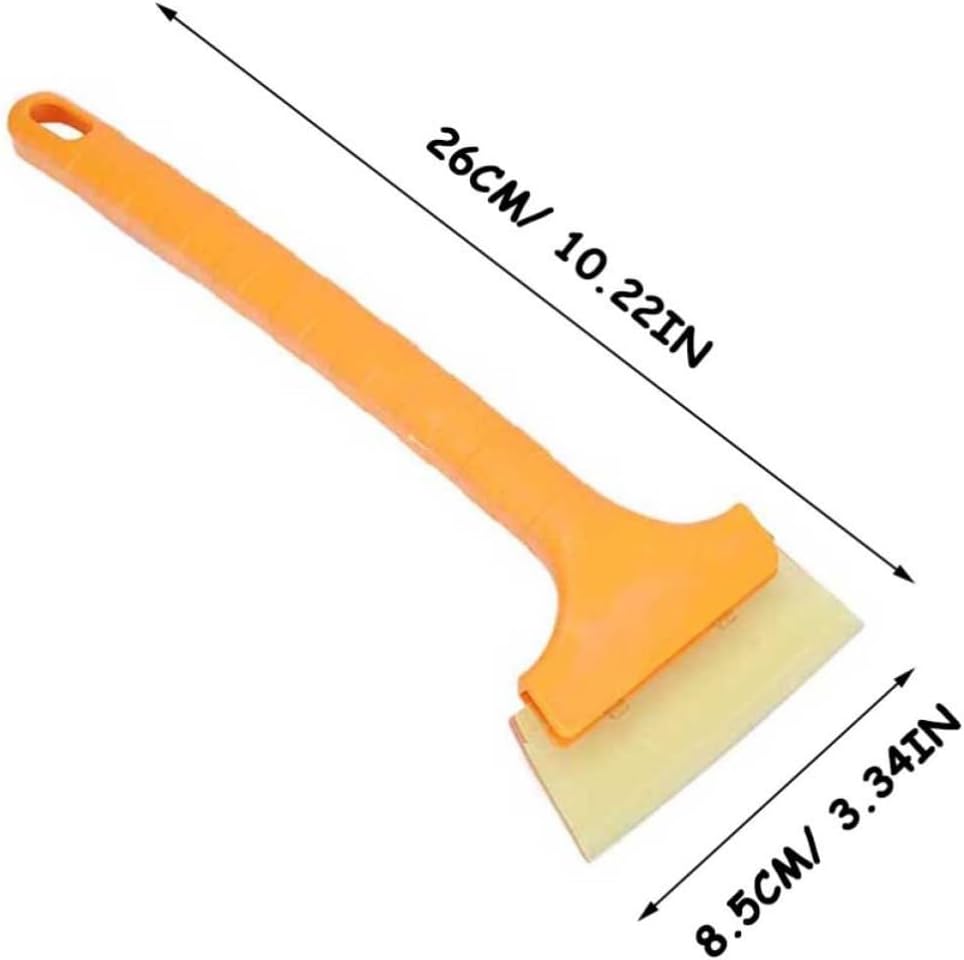 Mipcase Snow Shovel Ice Scraper Brush 2pcs Stainless Steel for Windscreen