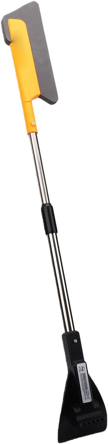 Car Snow Brush, 78-94cm Extendable, Serrated Blade
