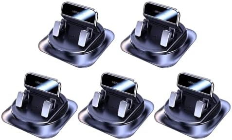 Car Phone Holder with 360 Degree Rotation Navigation Dashboard Mount, 5PCS