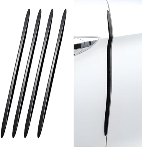 4PCS Long Version Car Door Edge Guards for Honda HRV 2022-2025, Anti-Scratch Car Door Protector Trim Strip Anti-Collision Patch Bumper Guard Strip,Transparent
