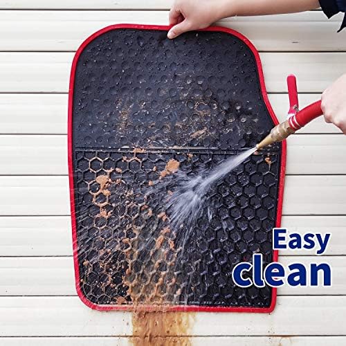 Car Floor Mats Custom Fit for Nissan Altima 2018 2017 2016 2015 2014 2013 Odorless Washable Rubber Heavy Duty All Weather Protection Car Floor Liner-Black