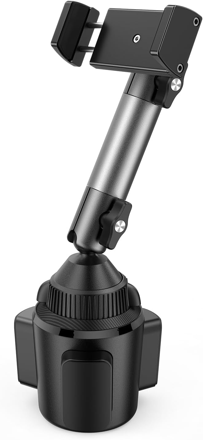 APPS2Car Heavy Duty Aluminum Cup Phone Holder for Car