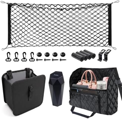 BFXM Car Storage Organizer Bundle, Car Accessories for SUV Truck Sedan