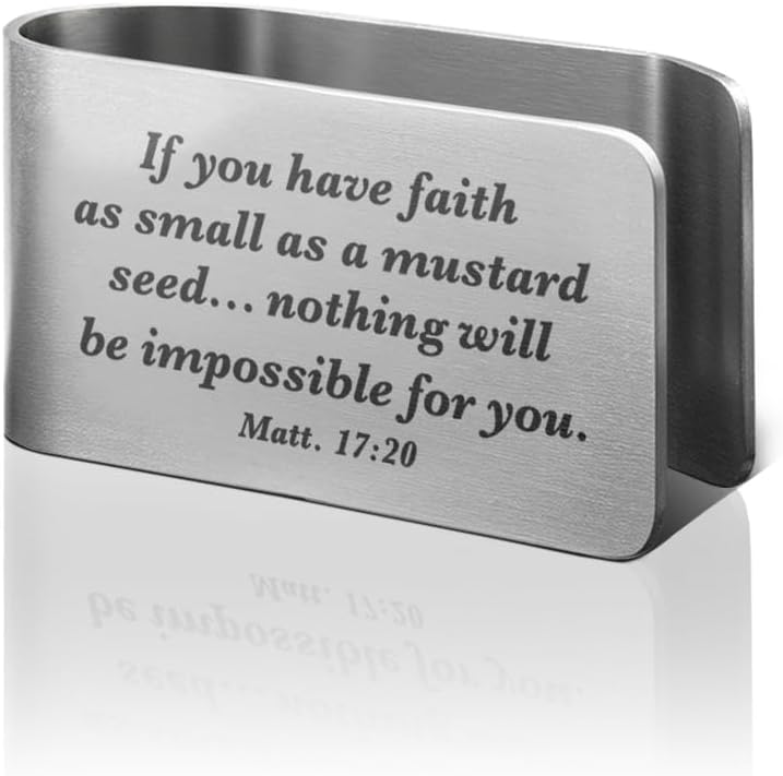 Psalm 46:5 Car Visor Clip, Christian Faith Visor Clip for Women
