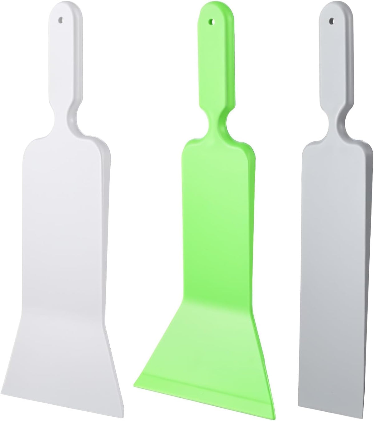 3 Pcs Window Tint Tools Kit, Long Handle Bulldozer Tint Squeegee, Scrubber Paddle Squeegee, Plastic Scraper Window Tinting Tools for Car Front Windows Rear Glass Cleaning,Tinting Film Installation