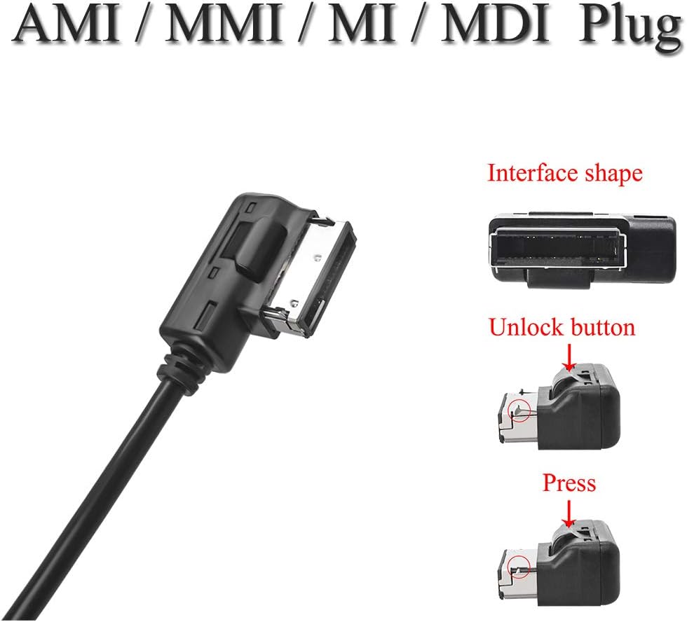 Yoper Bluetooth 5.0 Adapter for Audi VW AMI MMI Port