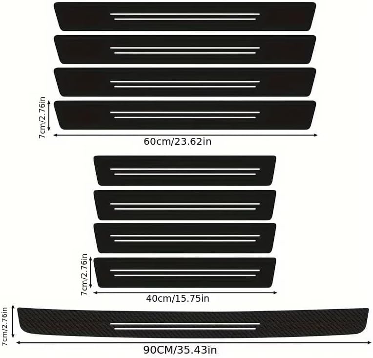 9 Pcs Door Sill Protectors for Buick Encore GX 2020-2025 2026