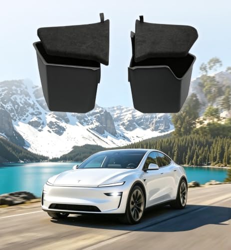 Xprite Rear Trunk Storage Bins for 2025-2026 Tesla Model Y Juniper 5-Seat