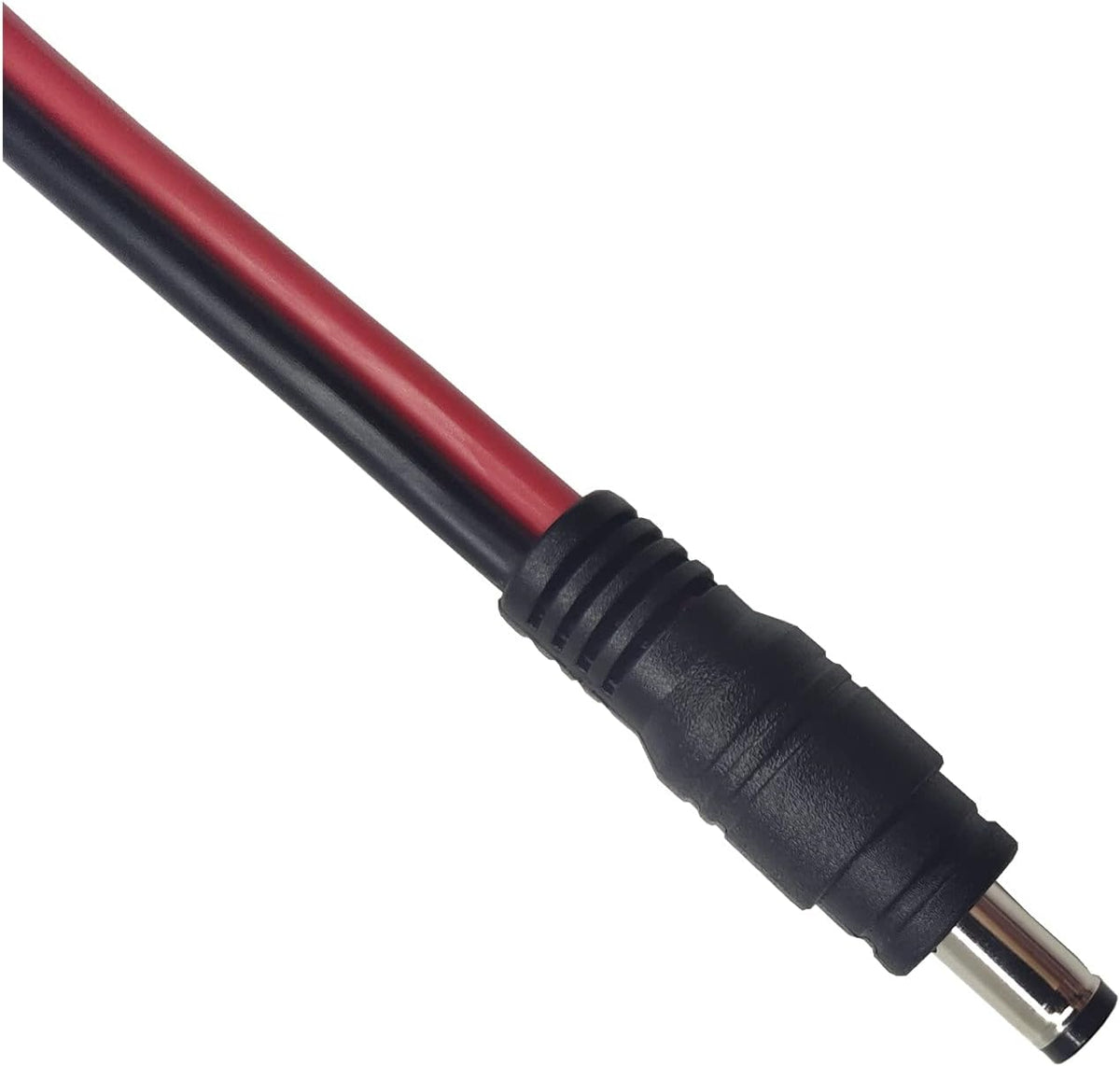 DC 5.5 x 2.1mm Connector Car Charger Power Supply Cord 10ft - 12v 24v Cigarette Lighter Male Plug with LED Light 16AWG Wire 15A Fuse for Portable DVD Player, Car, Camera