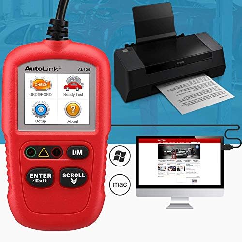 Autel AutoLink AL329 OBD2 Scanner, Code Reader for Check Engine Light
