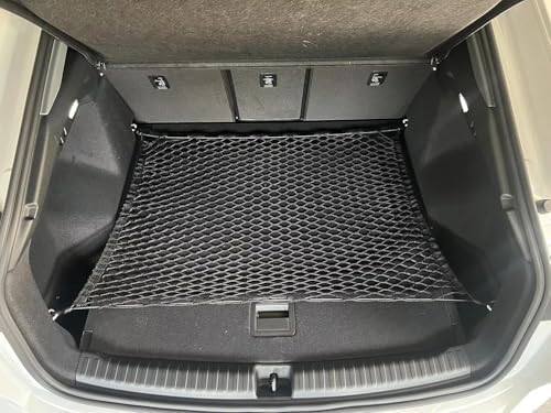 Rear Trunk Organizer Cargo Net for Audi Q4 e-tron 2022-2026 – Floor Style Cargo Net for SUV – Premium Mesh Car Trunk Organizer Vehicle Carrier Storage – Compatible with Q4 e-tron