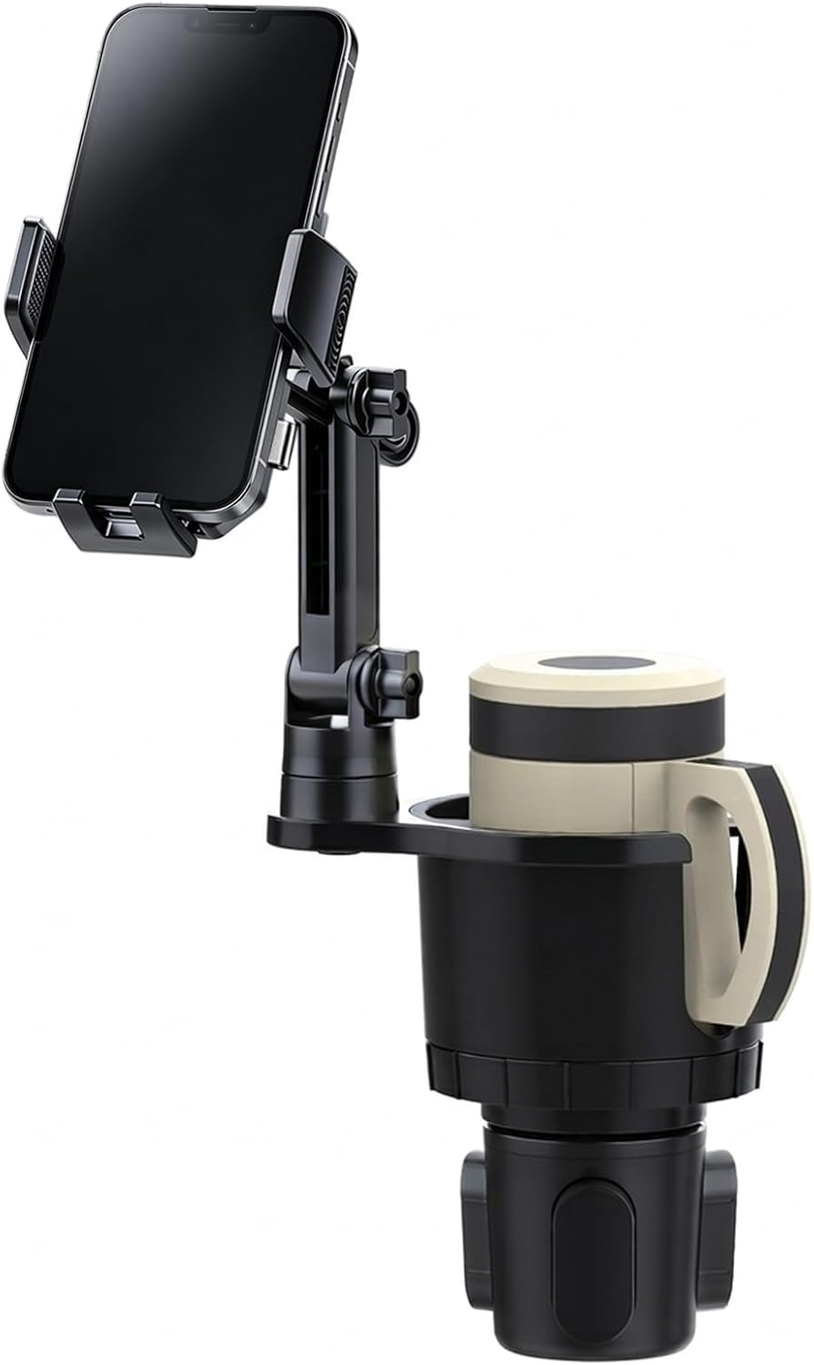 2 in 1 Cup Holder Phone Holder, Phone Holders for Your car cupholder