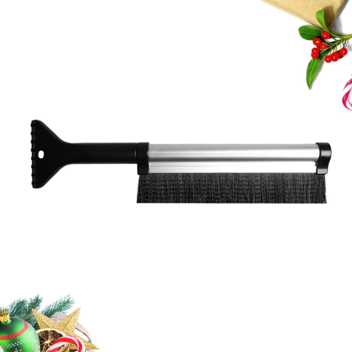 Extendable Snow Brush Black Ice Scraper for Car and Truck