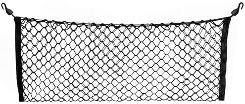 Envelope Style Trunk Mesh Cargo Net Compatible with Honda Civic Hatchback 5 Door 2017-2021 - Car Accessories - Premium Trunk Organizers and Storage - Cargo Net for SUV - Vehicle Carrier Organizer