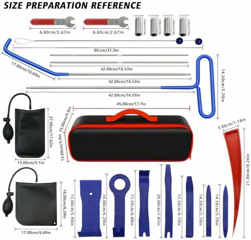22-Piece Automotive Repair Kit for routine vehicle maintenance