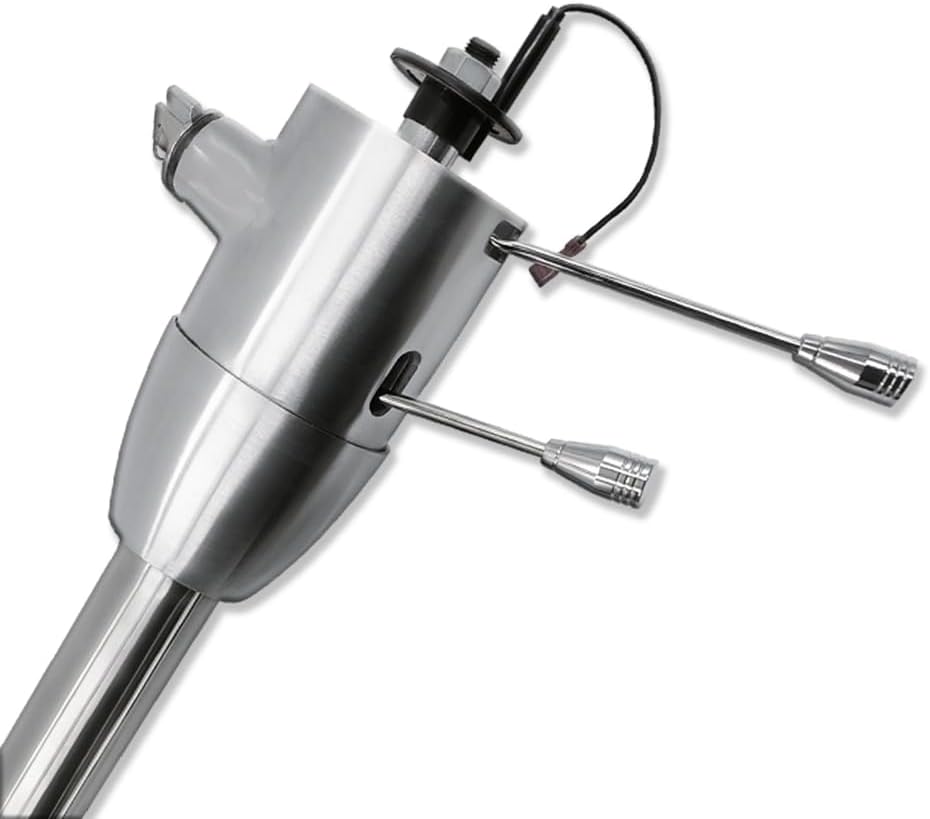 GM 28" Floor Shift Tilt Manual Steering Column Stainless Steel w/Key