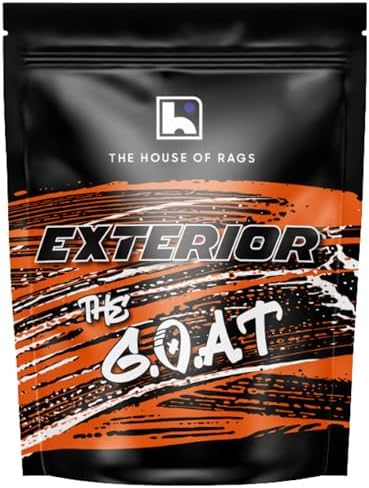 THOR GOAT 1800 Drying Towel (Orange) – Premium Korean Microfiber Car Drying Towel – Ultra Plush Twist Loop Design – Super Absorbent, Lint-Free, 28x28, 1800 GSM – Professional Auto Detailing Towel