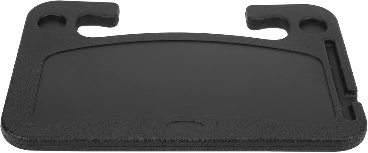 1pc Car Steering Wheel Tray Portable Laptop for Dodge Ram 3500 2012-2024, Desk Auto Food Eating Table Mount Driver Accessories Rigid Plastic,Black