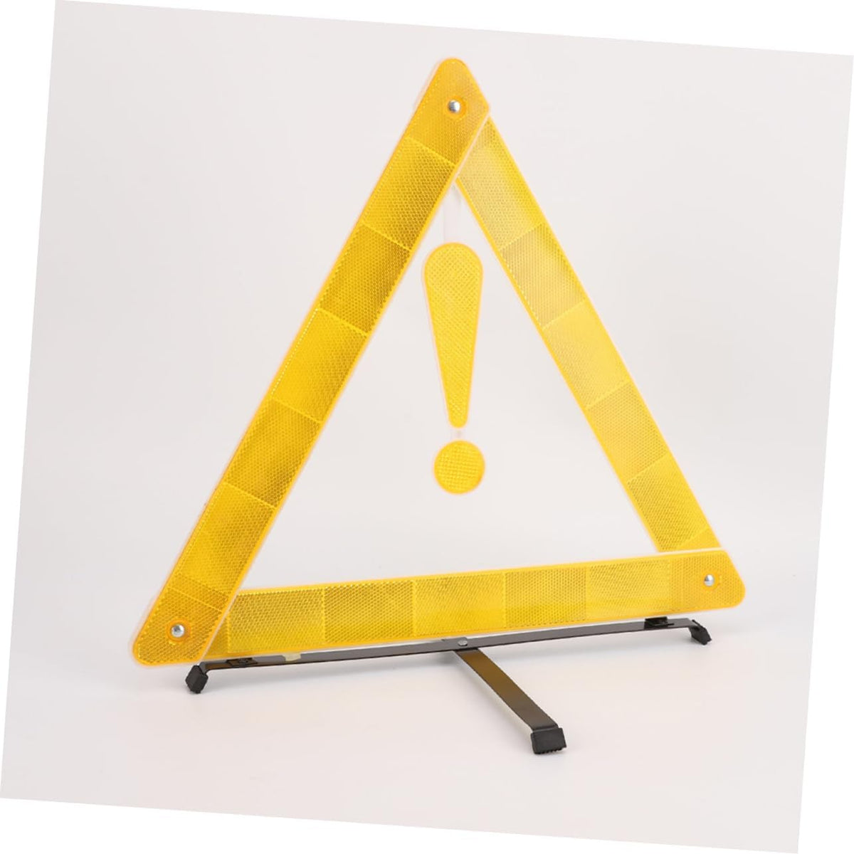 ULTECHNOVO Foldable Reflective Warning Triangle Sign for Emergency Parking Safety Reflector with High Visibility for Roadside Use and Car Inspections