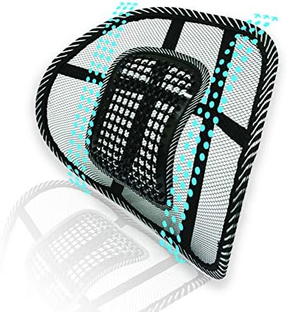 Big Ant Breathable Back Pain Relief Cushion for Car Seat, Office Chair Wt