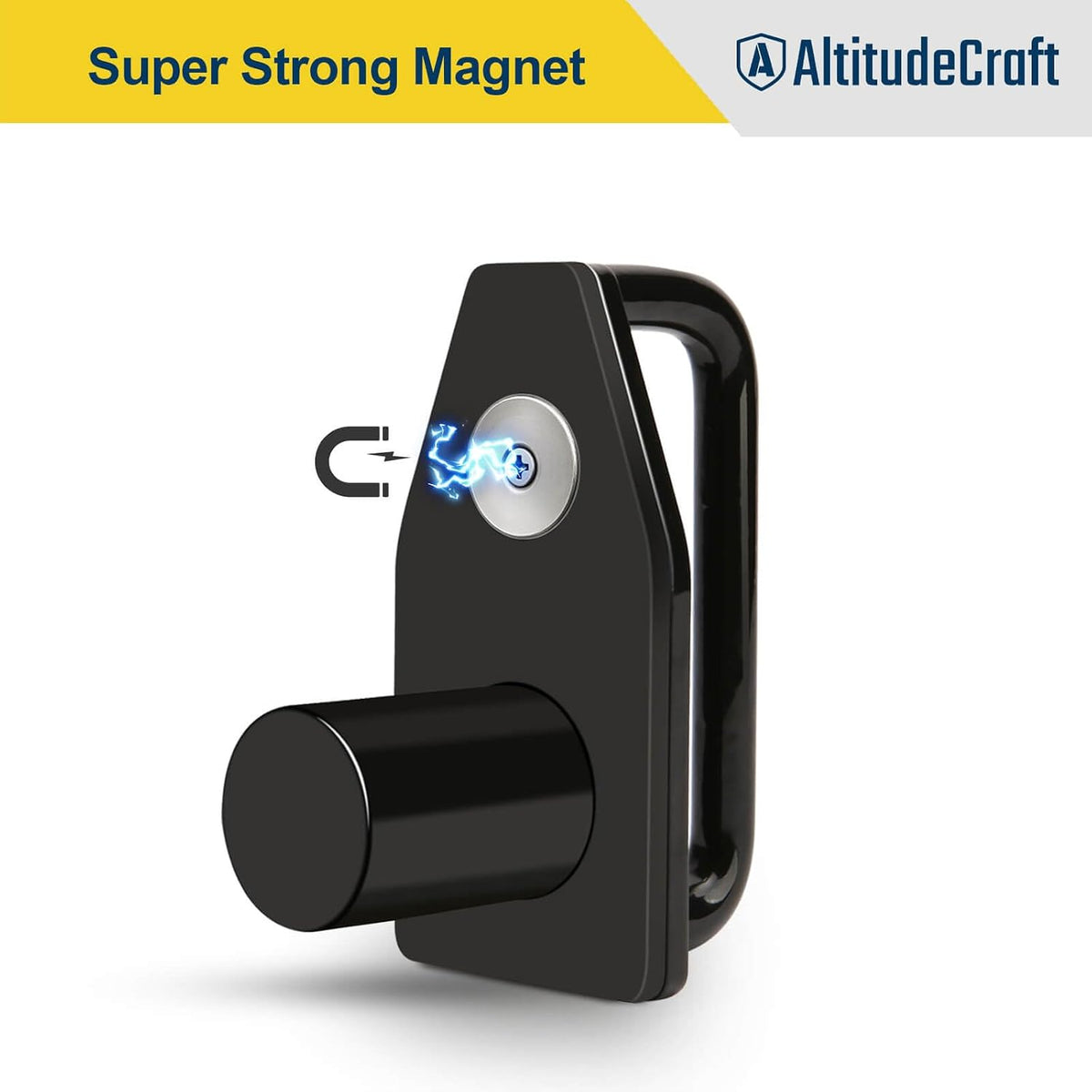 Magnetic Tandem Slide Stopper for Semi Trucks, Carbon Steel