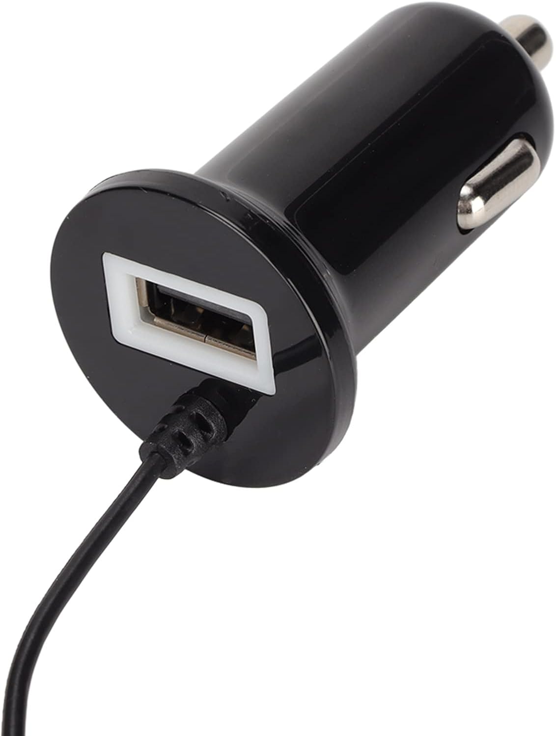 Sanpyl Car Bluetooth 5.0 Adapter, Handsfree Calling & Audio Receiver, 5V 2.1A USB Charging Port, 3.5mm AUX Input for Cars