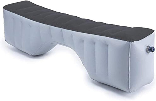 Auto Inflatable Car Travel Mattress Back Seat Gap Pad Air Bed Cushion Camping Air Couch (Light Grey)