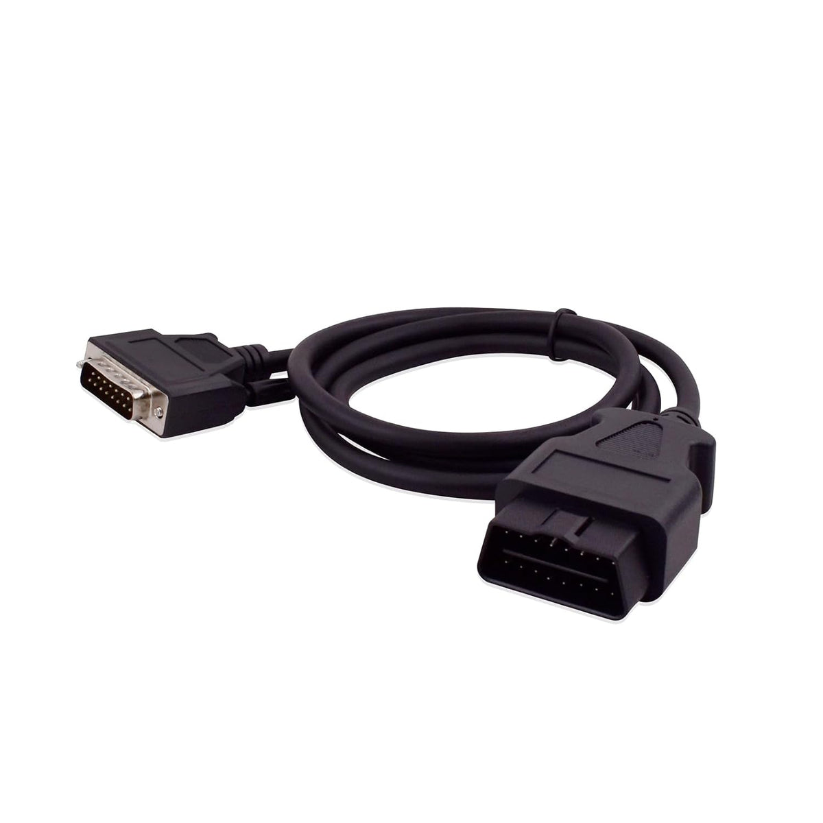 XTPTFABS 16Pin OBD2 Cable,to 15-Pin Male Adapter Cables,4FT/1.2M,Plug&Play