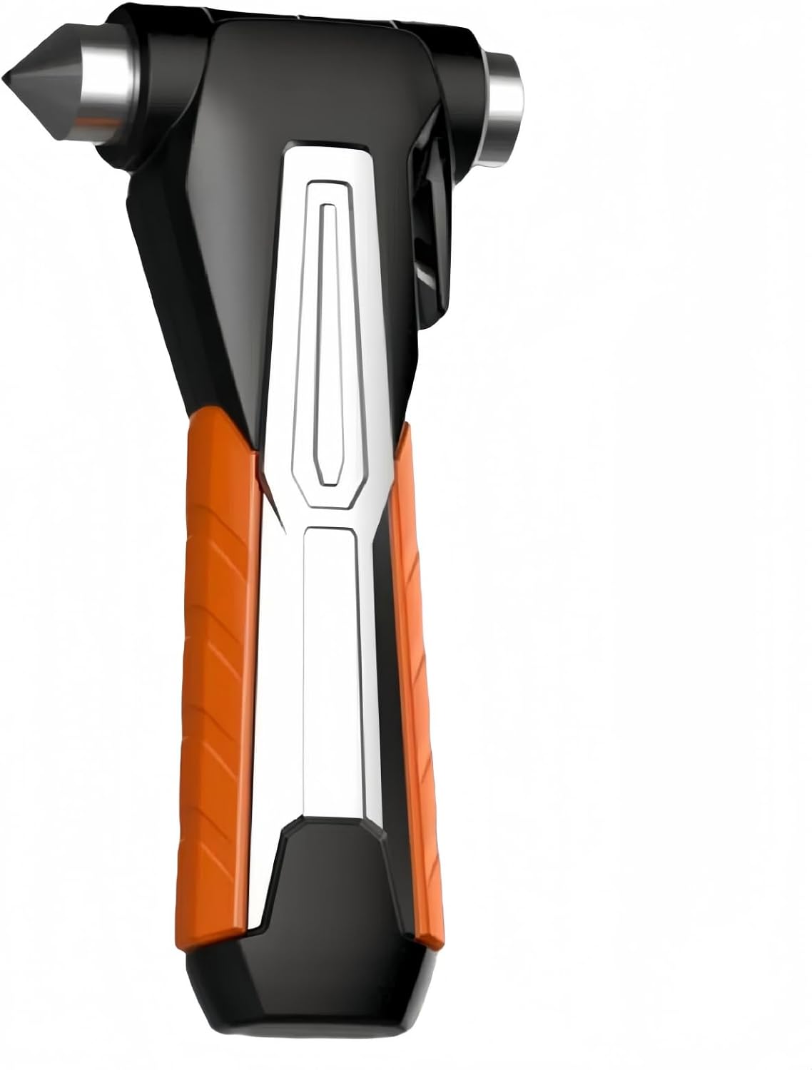 Emergency Safety Hammer Seatbelt Cutter Escape Tool,2 in 1 Window Glass Breaker and Seat Belt Cutter Safehammer for Car (1, Orange+Black)