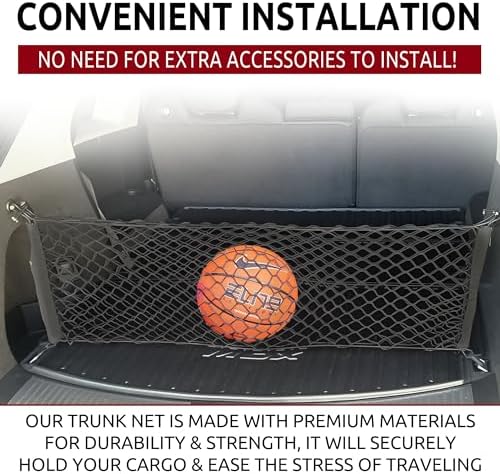 Envelope Style Trunk Cargo Net for Acura MDX 2014 2015 2016 2017 2018 2019 2020 NEW