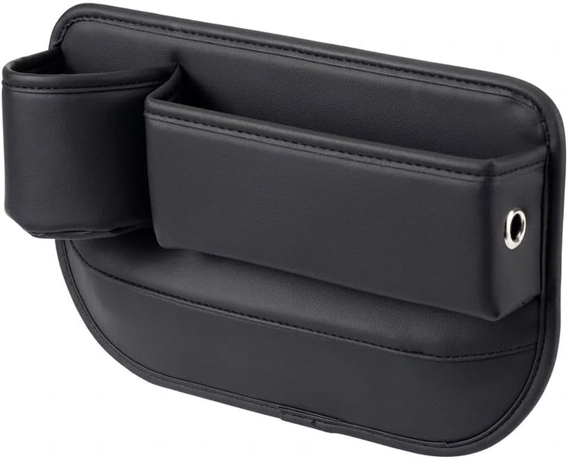 Car Seat Gap Filler Organizer with Cup Holder, Universal Car Storage