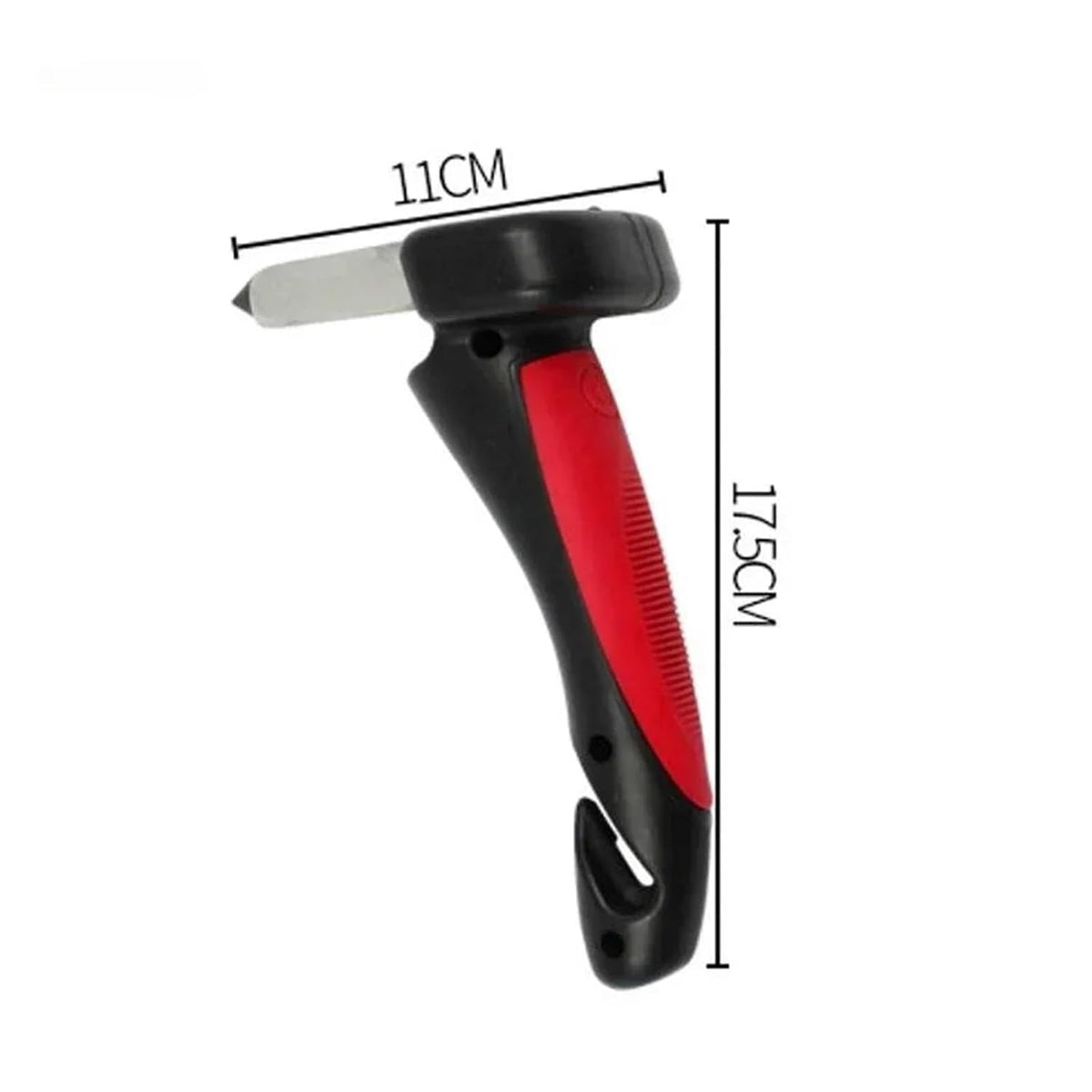 Five-in-One Car Support Handle with Window Breaker and Seatbelt Cutter for Elderly Assistance