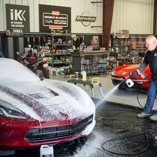 P&S Professional Detail Products Frostbite Surface Cleanse Snow Foam – High Foaming Car Shampoo, Lifts Dirt & Contaminants, Safe for All Paint & Finishes, Perfect for Cannon Use - 1 Quart