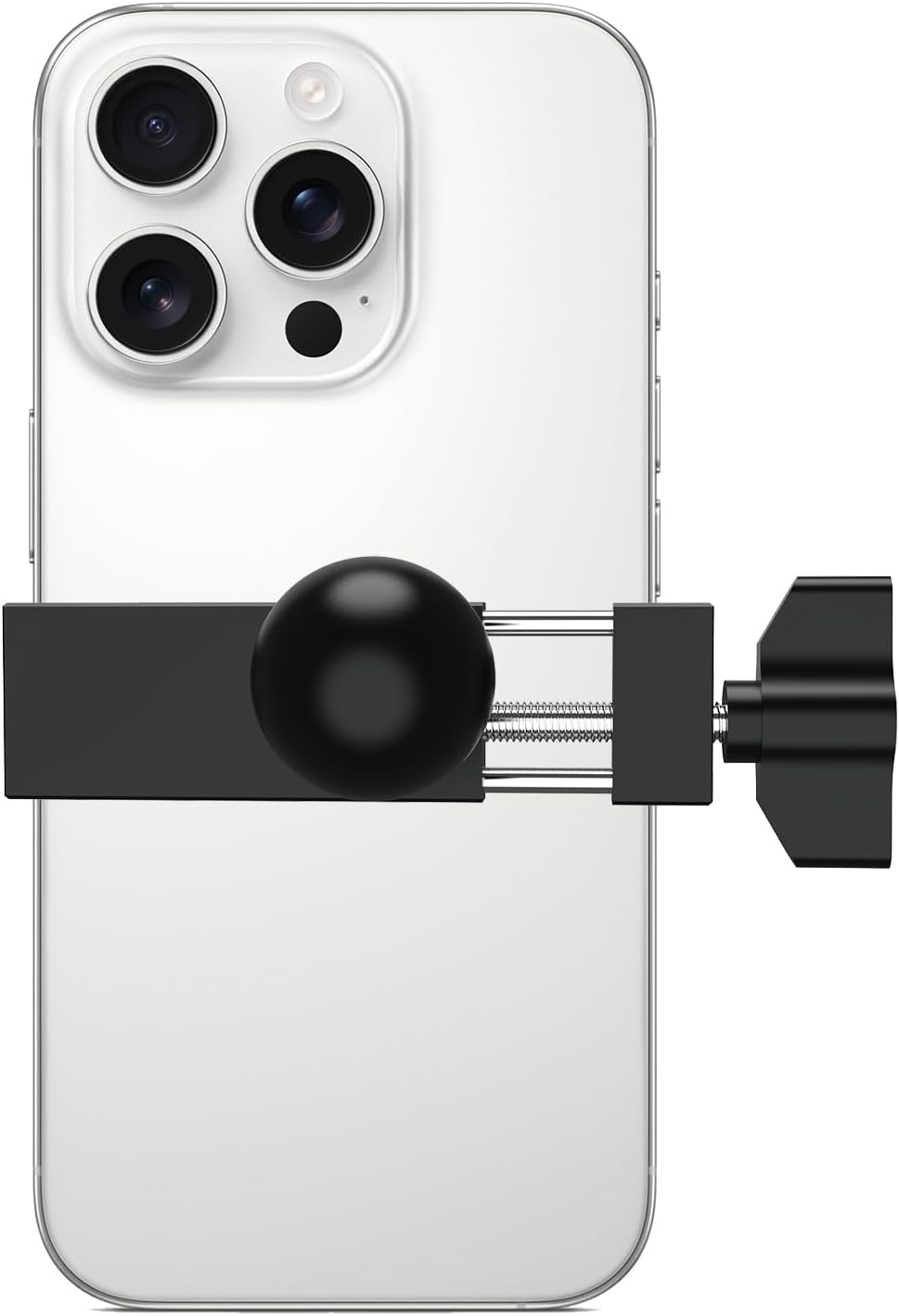 1 Inch Aluminum Phone Holder with 1" Ball Head Adapter Compatible with RAM mounts B Size Double Socket Arm for Car Bike Motorcycle Phone Mount