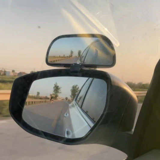 Blind Spot Mirror, Wide Angle HD Glass Rearview Mirror Adjustable Universal for Cars SUV and Trucks, 5.7inch*2.5inch