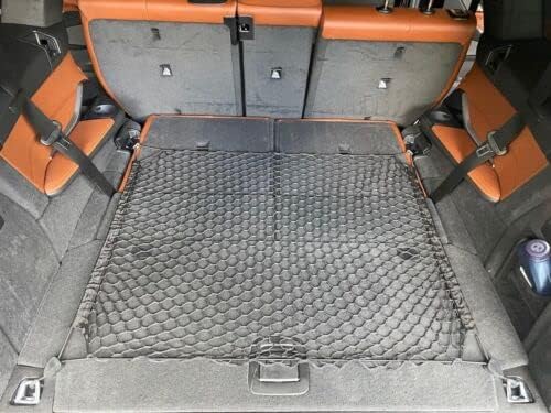 Rear Trunk Organizer Cargo Net for BMW X7 2019-2025 – Floor Style Cargo Net for SUV – Premium Mesh Elastic Car Trunk Organizer Vehicle Carrier Storage – Compatible with X7