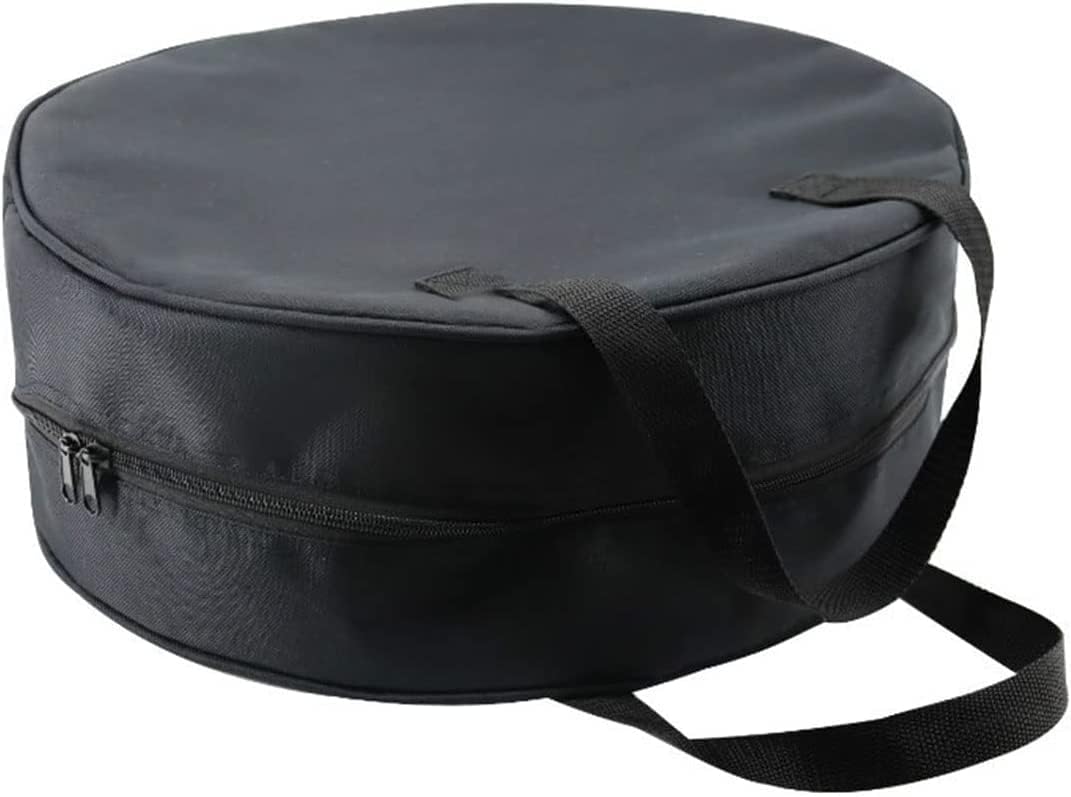 Round Cable Organizer Bag - Heavy Duty Water Resistant Cable Management Storage Bag - Perfect for Jumper Cables, RV Sewer Pipe, EV Charging Cord Storage, Camper and Garden Hoses