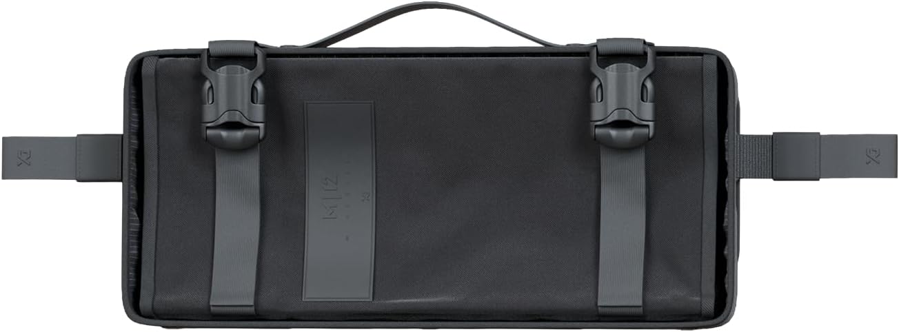XG Cargo M12 Magnetic Tool Roll with VersaMount, MOLLE Tool Organizer with Magnetic Lock Frame, Dual Mount MOLLE or 3M VHB Adhesive, Rigid Vehicle Tool Storage System