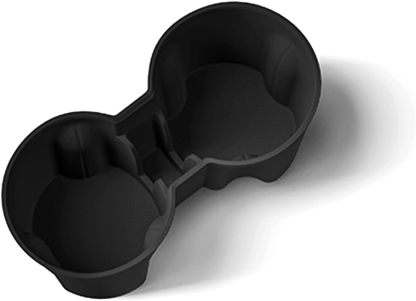 Center Console Cup Holder Coaster for Tesla Model Y Juniper 2025 2026, Water Holder Inserts Mat Pad Interior Decoration 3D Silicone