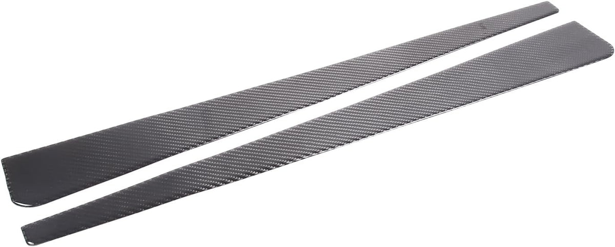 Compatible with Soft Carbon Fiber Car Door Sill Guards for Chevrolet Corvette C5 Z06 1998-2004,Door Entry Guards Sill Scuff Cover Panel Step Protector,Pedal Protector Cover