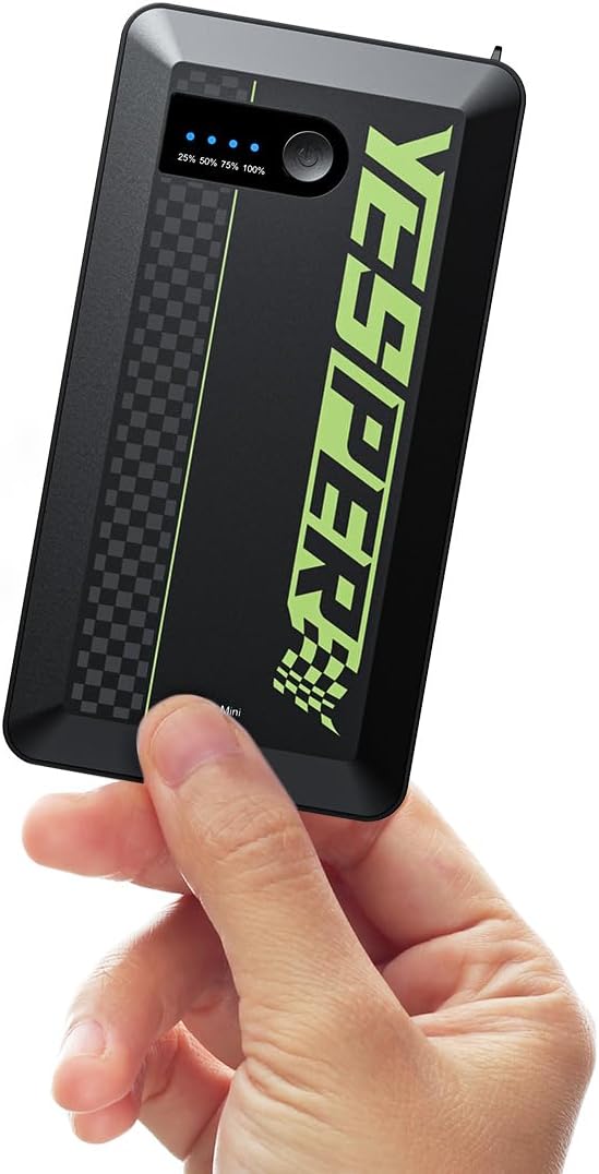 YESPER 12V Portable Car Jump Starter 1500A Motorcycle Battery Jump Pack