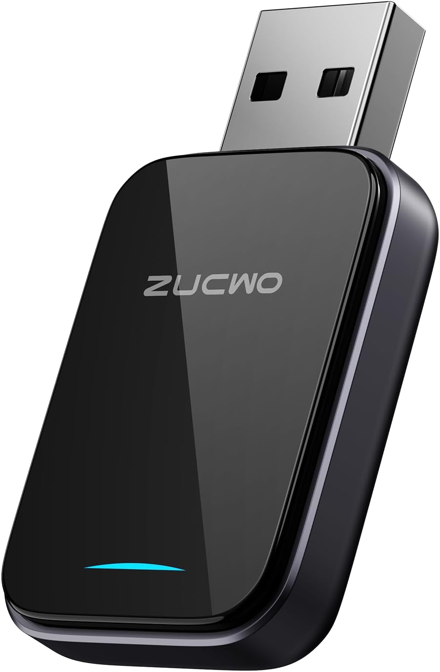 ZUCWO 2-in-1 Mini Wireless CarPlay Adapter for iPhone & Android, Plug and Play, Low Latency, Portable Carplay Adapter Converts Wired to Wireless CarPlay for Car from 2016+