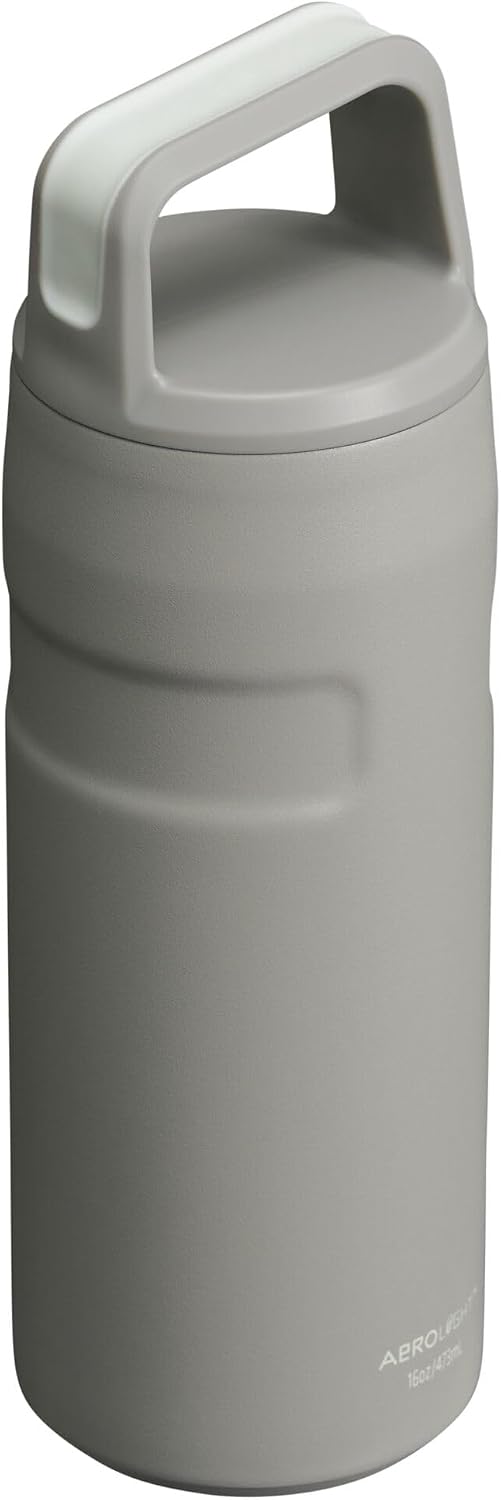 Stanley IceFlow Cap and Carry Water Bottle | Wide Mouth Twist Lid | Lightweight & Leakproof for Travel & Sports | Insulated Stainless Steel | BPA-Free