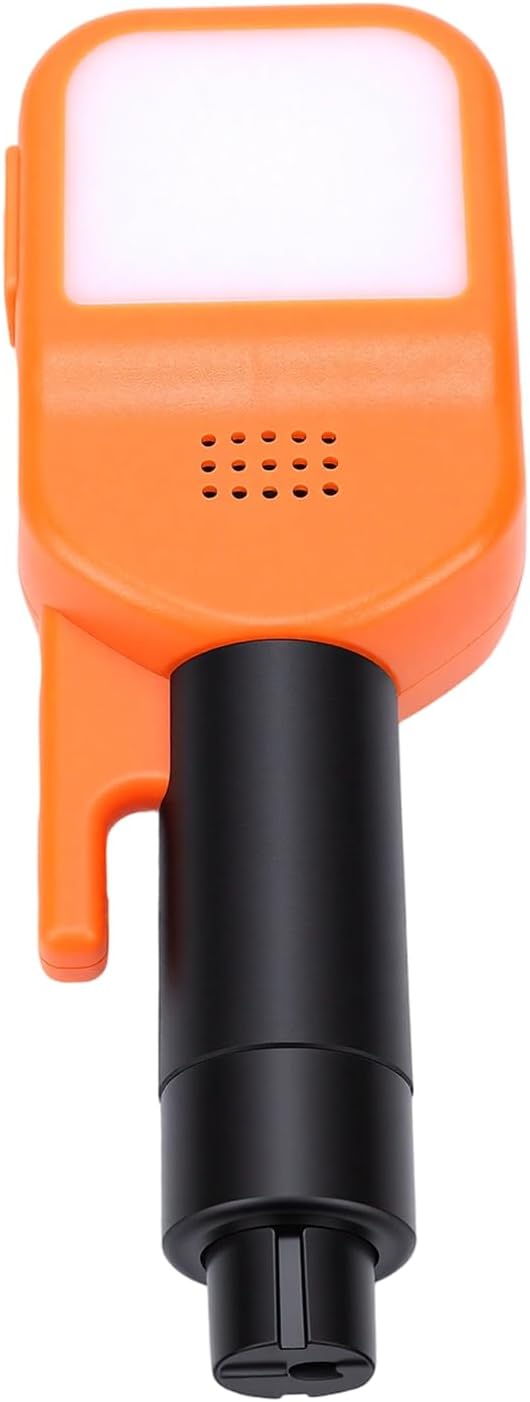 Alomejor Type C Rechargeable Car Escape Tool, Window Breaker with Rope Cutter, High Decibel Buzzer, Illumination Warning Light for RV Emergency