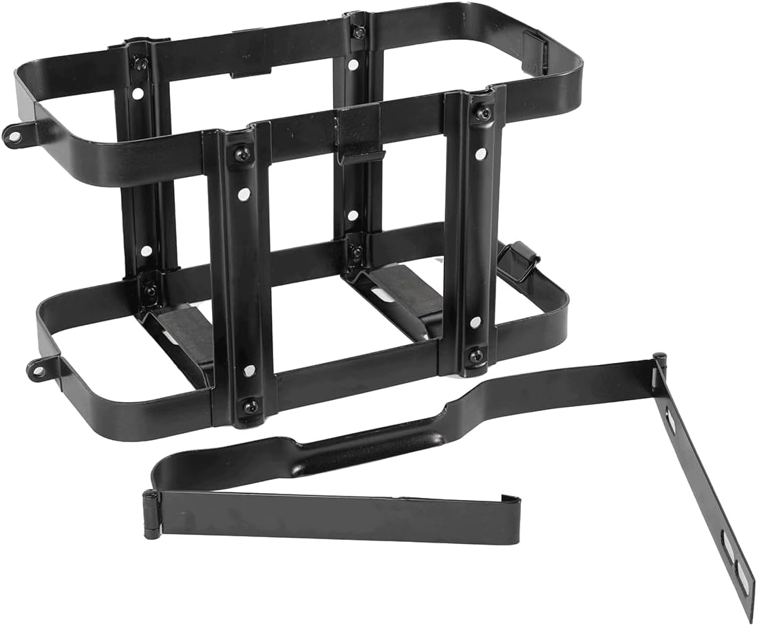 Heavy-Duty Jerry Can Bracket – Universal Fit for 20L / 5 Gallon Fuel Cans – Off-Road & Overland-Ready Steel Mount