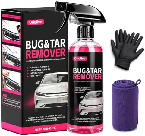 Bug & Tar Remover, Heavy Duty Exterior Car Cleaner, Safe on Paint