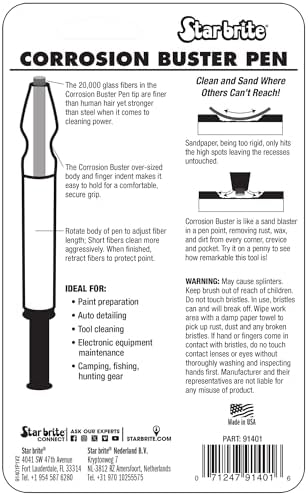 STAR BRITE Corrosion Buster Pen - Rust & Corrosion Removal Tool