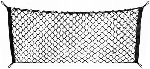 Envelope Style Trunk Mesh Cargo Net Compatible with Toyota Camry 2002-2026 - Car Accessories - Premium Trunk Organizers and Storage - Cargo Net for SUV - Vehicle Carrier Organizer for Toyota Camry